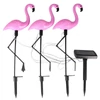 Kép 3/3 - Lámpa Strend Pro 7193, Flamingók, csomag 3 db, napelemes, 18x6x52 cm, 3x2 LED, AA