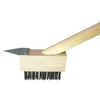 Kép 2/2 - Kefe GECO SFG, 100x40x35 mm, térkőhöz, 140 cm-es fa nyél