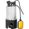 Kép 2/6 - Szivattyú Strend Pro Garden NSPW1100-INOX3, szennyvízhez, 1100W, 20000 l/óra, rozsdamentes acél, 10