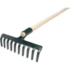 Kép 2/3 - Kerti gereblye Strend Pro R105, 10 fogú, fa nyél, 1600 mm