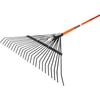 Kép 2/3 - Levélgereblye Strend Pro, 24 fogú, 58 cm, legyező, 120 cm üvegszálas nyél