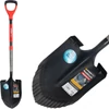 Kép 1/8 - Ásó Strend Pro Premium RedShark, hegyes, üvegszálas D-nyéllel 1150 mm, 10 év garancia