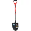 Kép 3/8 - Ásó Strend Pro Premium RedShark, hegyes, üvegszálas D-nyéllel 1150 mm, 10 év garancia