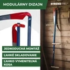 Kép 6/9 - Kasza EURO, 60 cm, kovácsolt, + fém kaszanyéllel, fűhöz