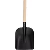Kép 2/4 - Lapát S504B.WH 7130, fekete, 280x235 mm, fa nyéllel