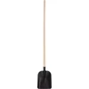 Kép 3/4 - Lapát S504B.WH 7130, fekete, 280x235 mm, fa nyéllel