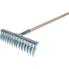 Kép 2/3 - Gyepgereblye Strend Pro R108A.WH, 14 fogú, levegőztető, gyepszellőztető, fa nyél