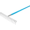 Kép 2/4 - Levélgereblye AQUACRAFT® 380382, kerti, ALU nyél