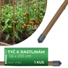 Kép 3/8 - Rúd Garden TY 16/2100 mm, acél/műanyag, barna, növény- és paradicsomtámasztó