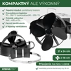 Kép 2/8 - Ventilátor Strend Pro, kandalló, füstcsőre rögzíthető és mágneses, hővel működő, 4 lapátos, fekete