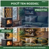 Kép 5/8 - Ventilátor Strend Pro, kandalló, füstcsőre rögzíthető és mágneses, hővel működő, 4 lapátos, fekete
