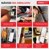 Kép 8/8 - Vágó Strend Pro SDDR-140, 30 - 140 cm, max. 90° vágási szög, polisztirolhoz, 200 W, elektromos, állv