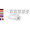Kép 1/2 - Kábel Strend Pro DG-805B, SCHUKO aljzat, 1,50 m, 5 aljzat, HU, RO, SRB, CRO