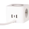 Kép 2/6 - Kábel Strend Pro, hosszabbító, kocka alakú, USB-C + A, vezeték nélküli töltés, 1,4 m, Wireless