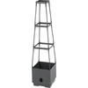 Kép 1/4 - Virágcserép Strend Pro Herrison FP8018, támasztótoronnyal, 250x250x1050 mm
