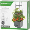 Kép 4/4 - Virágcserép Strend Pro Herrison FP8018, támasztótoronnyal, 250x250x1050 mm