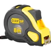 Kép 2/5 - Mérőszalag GIANT CR-G16 CE, 8 m, behúzható, gumírozott