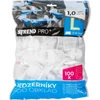 Kép 2/3 - Távtartó L Strend Pro, szintező, csempe alá, 1.0 mm, csomag 100 db, fehér műanyag