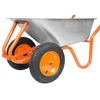 Kép 2/3 - Talicska Strend Pro Premium Fortis D-22, Zn, PN felfújható kerék, 85 liter, max. 230 kg