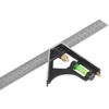 Kép 2/4 - Derékszög Strend Pro FSC-13, 300 mm, asztalos, vízmértékkel