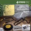 Kép 7/8 - Talicska Strend Pro Premium Fortis BLACK ES, PN felfújható kerék, Zn, 85 liter, max. 250kg, (szétsze