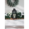 Kép 5/5 - Lámpás MagicHome Karácsonyi, LED meleg fehér, 3xAAA, műanyag, időzítő, fekete, 14x14x32.2 cm, mozgó