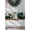 Kép 4/5 - Lámpás MagicHome Karácsonyi, LED meleg fehér, 3xAAA, műanyag, időzítő, fehér, 14x14x32.2 cm, mozgó l