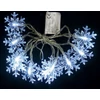 Kép 4/4 - Füzér MagicHome Karácsonyi Hópehely, 10 hideg fehér LED, folyamatos világítás, 2xAA, IP20, beltéri,