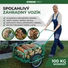 Kép 2/7 - Kocsi Victor, GREEN szállító, felfújható kerék, max. 100 kg
