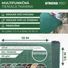 Kép 4/5 - Árnyékoló háló POPULAR.NET, 1,8x10 m, HDPE, UV, 150 g/m2, 90% zöld