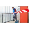 Kép 2/2 - Szalag tesa® SIGNAL, 80 mm, figyelmeztető, piros/fehér, Hossz: 100 m