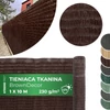 Kép 2/4 - Árnyékoló háló BrownDecor W101, 1x10 m, UV, 230 g/m2, 95% barna