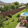 Kép 2/5 - Árnyékoló háló BrownDecor W101, 1x50 m, UV, 230 g/m2, 95% barna