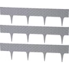 Kép 1/5 - Palisád RattanPalisade, Hosszúság 2,40 m, grafit, 3 db-os csomag, 820x95/200 mm, UV-álló