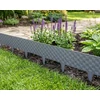 Kép 2/5 - Palisád RattanPalisade, Hosszúság 2,40 m, grafit, 3 db-os csomag, 820x95/200 mm, UV-álló