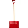 Kép 4/4 - Hótoló BOBAS, gyermek, 285x210x850 mm, PVC, hólapát, fa nyél D, vegyes színek