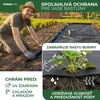 Kép 4/4 - Kerti textília B4406, 1,6x50 m, nem szőtt, 50 g/m, 3% UV, fekete tekercs