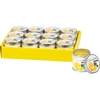 Kép 1/3 - Gyertya Citronella, rovarriasztó, fém dobozban, 50 g, 55x55 mm, Eladási egység 12 db