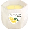 Kép 2/2 - Gyertya Citronella, cement, 85 g, rovarriasztó, 90x75 mm