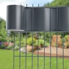 Kép 4/5 - Szalag Strend Pro EUROSTANDARD, 190 mm, Hossz: 35 m, árnyékoló, antracit, takaró, kerítés panelekhez