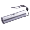 Kép 3/6 - Zseblámpa Strend Pro Flashlight NX1051, 50 lm, USB töltés, fekete/ezüst, 77x19 mm, csomag 24 db