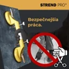 Kép 8/8 - Üvegtartó Strend Pro, tapadókorongos, 2-kupolás, tapadókorong, szintező segédeszköz burkolólapokhoz