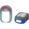 Kép 6/7 - Munkalámpa Strend Pro Worklight, medál, LED 200 lm, mágnes, csipesszel, piros/kék, 3x AAA, csomag 12