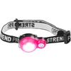 Kép 5/7 - Fejlámpa Strend Pro Headlight, LED, 15 lm, mini, rózsaszín/kék, Sellbox 8 db