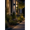 Kép 2/2 - Lámpa Strend Pro Garden Firefly, napelemes, 6x LED, rozsdamentes acél, 72 cm