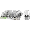 Kép 1/4 - Lámpa Strend Pro Garden, rozsdamentes acél, napelemes, 6x8,5 cm, 1x LED, Kiszerelés 12 db