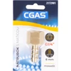 Kép 2/2 - Csatlakozó CGAS, gázhoz, egyutas, G G1/4''-LH menet, anyával