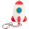 Kép 4/8 - Kulcstartó lámpa Strend Pro Keychain, kulcstartó, hangot adó medál, rakéta/ufo/űrhajós/űrhajó, LED 5