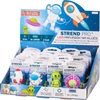 Kép 8/8 - Kulcstartó lámpa Strend Pro Keychain, kulcstartó, hangot adó medál, rakéta/ufo/űrhajós/űrhajó, LED 5