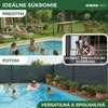 Kép 5/5 - Árnyékoló háló SHADE.NET, 1,2x10 m, UV, 230 g/m2, 95% antracit